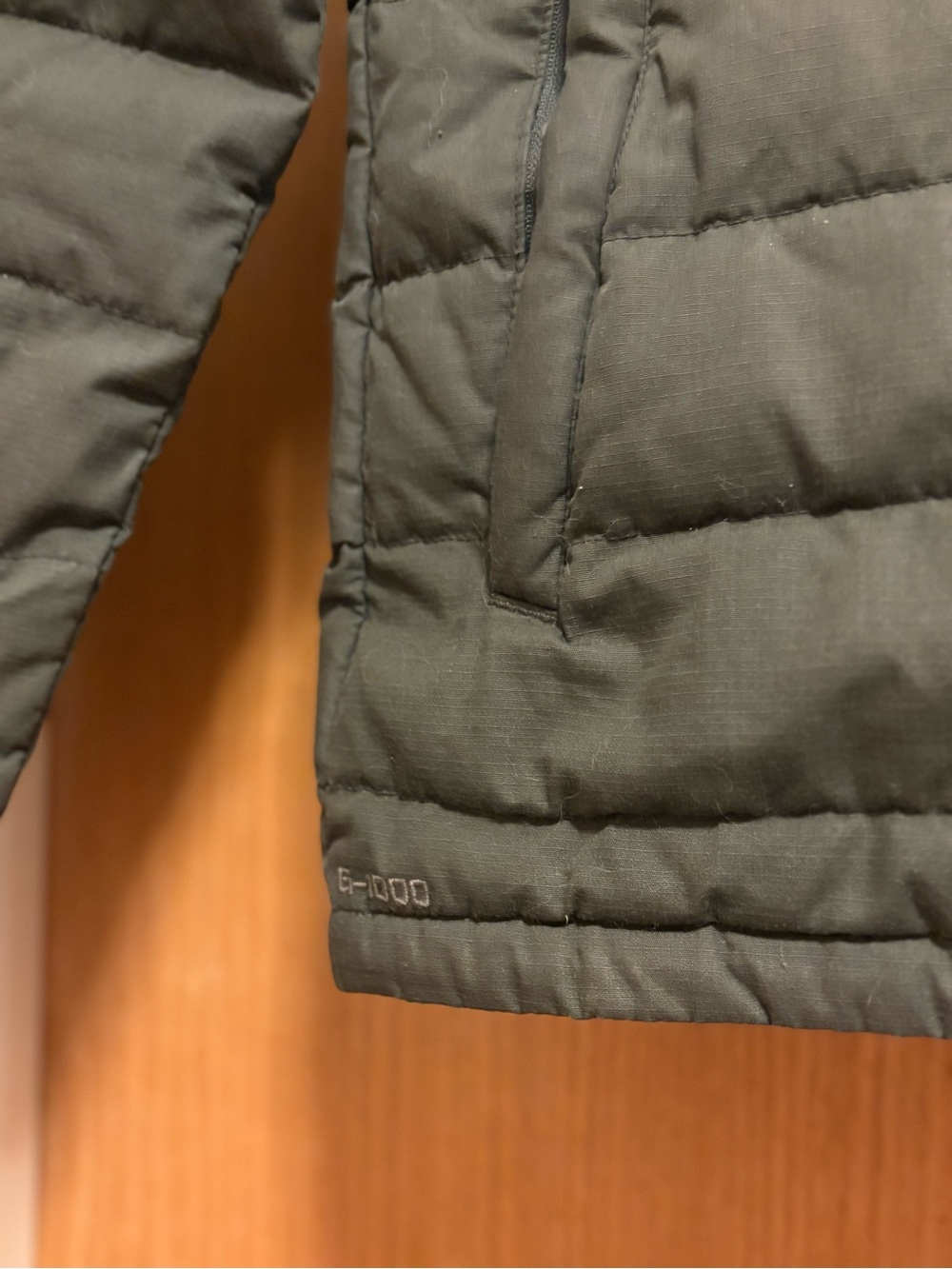 Fjallraven Quilted Puffer Jacket in Olive Green - Picture 5 of 8